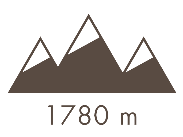 Alpine Hotel Gran Fodà - Logo grafico 1780m